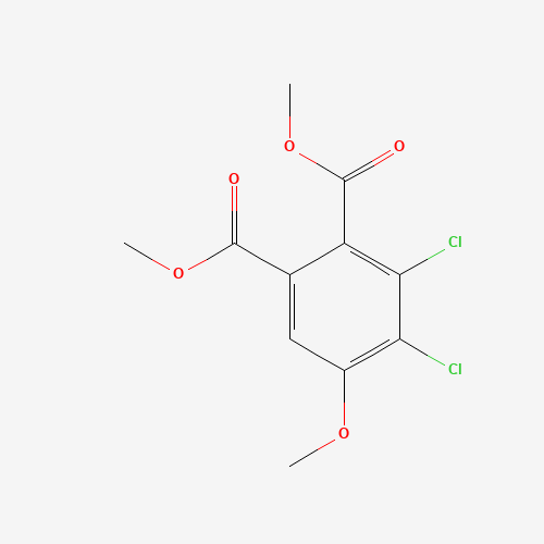 57296-47-6 dimethyl 3,4-dichloro-5-methoxybenzene-1,2-dicarboxylate chemical structure