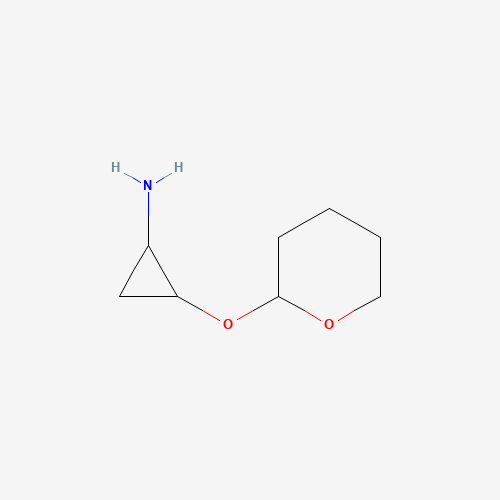 387845-23-0 2-(oxan-2-yloxy)cyclopropan-1-amine chemical structure