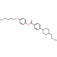 145861-33-2 (4-pentoxyphenyl) 4-(4-propylcyclohexyl)benzoate chemical structure