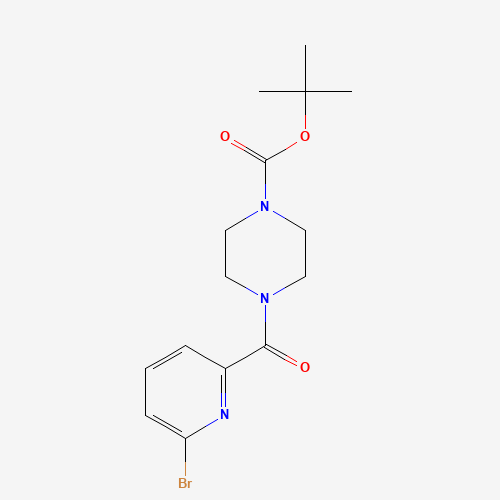 1049022-93-6 tert-butyl 4-(6-bromopyridine-2-carbonyl)piperazine-1-carboxylate chemical structure
