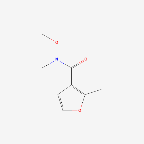 220796-18-9 N-methoxy-N,2-dimethylfuran-3-carboxamide chemical structure