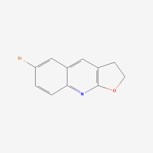 158725-34-9 6-bromo-2,3-dihydrofuro[2,3-b]quinoline chemical structure
