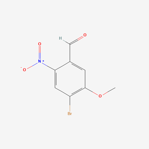 1196664-96-6 4-bromo-5-methoxy-2-nitrobenzaldehyde chemical structure