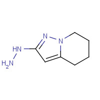 158355-42-1 4,5,6,7-tetrahydropyrazolo[1,5-a]pyridin-2-ylhydrazine chemical structure