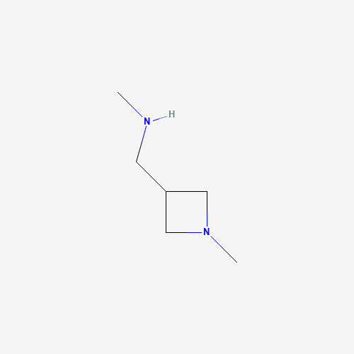 864350-83-4 N-methyl-1-(1-methylazetidin-3-yl)methanamine chemical structure