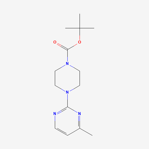 124863-63-4 tert-butyl 4-(4-methylpyrimidin-2-yl)piperazine-1-carboxylate chemical structure