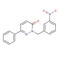 923100-62-3 2-[(3-nitrophenyl)methyl]-6-phenylpyridazin-3-one chemical structure