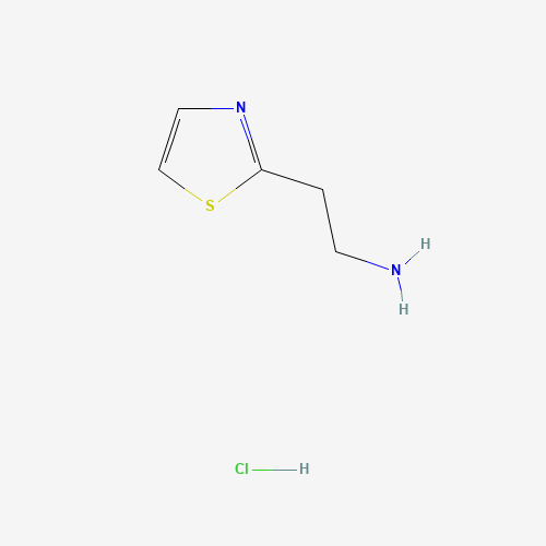 1072084-99-1 2-(1,3-thiazol-2-yl)ethanamine;hydrochloride chemical structure