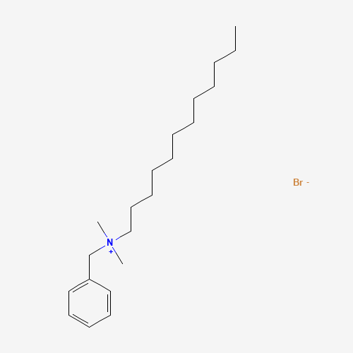8043-47-8 benzyl-dodecyl-dimethylazanium;bromide chemical structure
