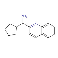 1159983-15-9 cyclopentyl(quinolin-2-yl)methanamine chemical structure