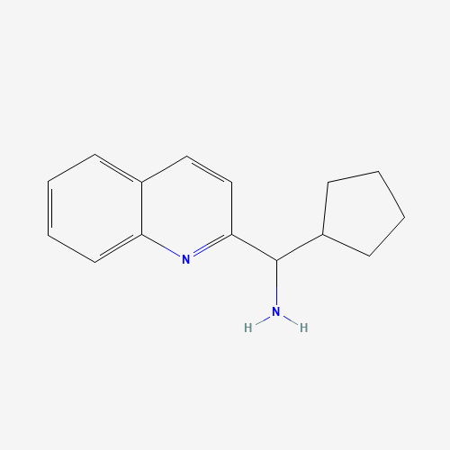 1159983-15-9 cyclopentyl(quinolin-2-yl)methanamine chemical structure