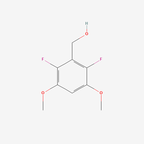 1208434-90-5 (2,6-difluoro-3,5-dimethoxyphenyl)methanol chemical structure