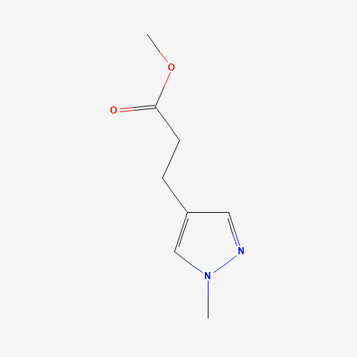 224776-32-3 methyl 3-(1-methylpyrazol-4-yl)propanoate chemical structure