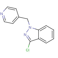 885272-01-5 3-chloro-1-(pyridin-4-ylmethyl)indazole chemical structure