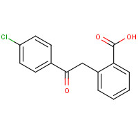 92428-45-0 2-[2-(4-chlorophenyl)-2-oxoethyl]benzoic acid chemical structure