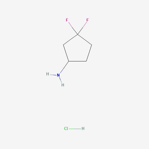 939398-48-8 3,3-difluorocyclopentan-1-amine;hydrochloride chemical structure