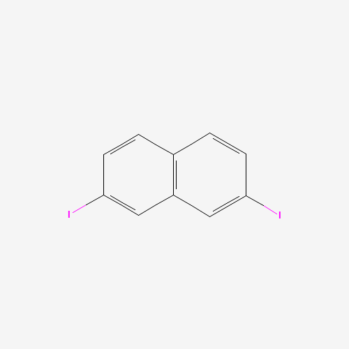 58556-77-7 2,7-diiodonaphthalene chemical structure