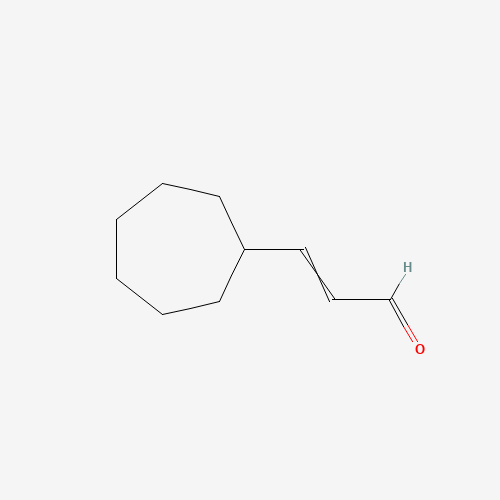 190378-55-3 3-cycloheptylprop-2-enal chemical structure