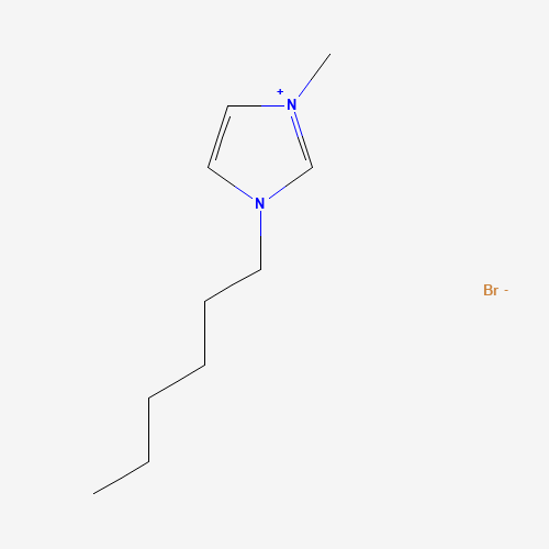 85100-78-3 1-hexyl-3-methylimidazol-3-ium;bromide chemical structure