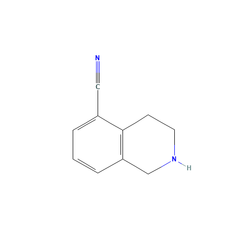 215794-24-4 1,2,3,4-tetrahydroisoquinoline-5-carbonitrile chemical structure
