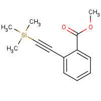 107793-07-7 methyl 2-(2-trimethylsilylethynyl)benzoate chemical structure