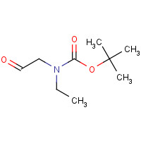 315718-06-0 tert-butyl N-ethyl-N-(2-oxoethyl)carbamate chemical structure