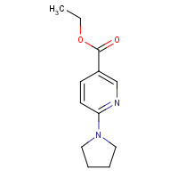 897399-74-5 ethyl 6-pyrrolidin-1-ylpyridine-3-carboxylate chemical structure