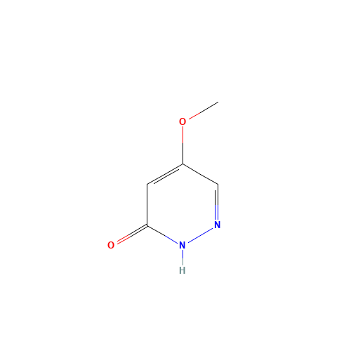 123696-01-5 4-methoxy-1H-pyridazin-6-one chemical structure