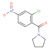 209959-68-2 (2-chloro-4-nitrophenyl)-pyrrolidin-1-ylmethanone chemical structure
