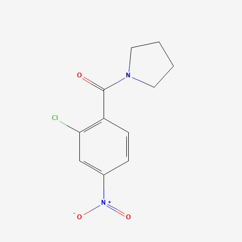 209959-68-2 (2-chloro-4-nitrophenyl)-pyrrolidin-1-ylmethanone chemical structure