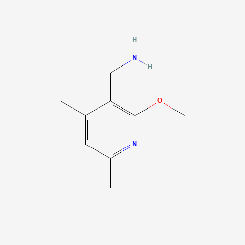 46002-83-9 (2-methoxy-4,6-dimethylpyridin-3-yl)methanamine chemical structure