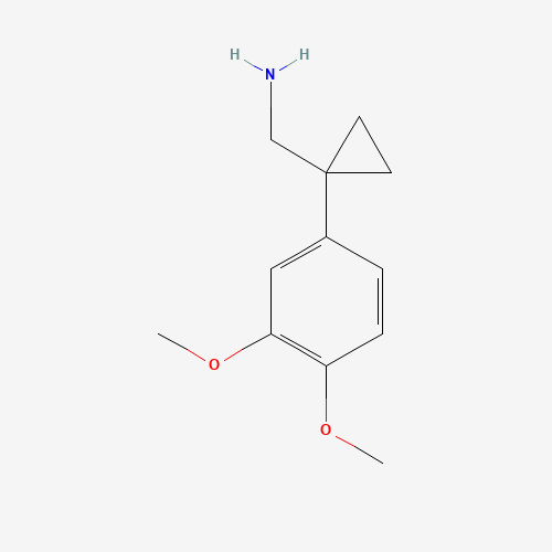 927993-35-9 [1-(3,4-dimethoxyphenyl)cyclopropyl]methanamine chemical structure