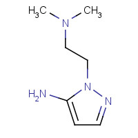 1224888-23-6 2-[2-(dimethylamino)ethyl]pyrazol-3-amine chemical structure