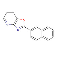 52333-50-3 2-naphthalen-2-yl-[1,3]oxazolo[4,5-b]pyridine chemical structure