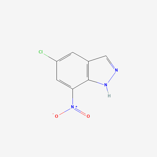 41926-18-5 5-chloro-7-nitro-1H-indazole chemical structure