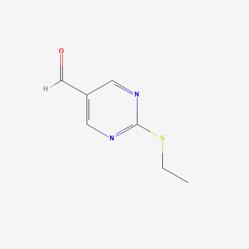 876890-28-7 2-ethylsulfanylpyrimidine-5-carbaldehyde chemical structure
