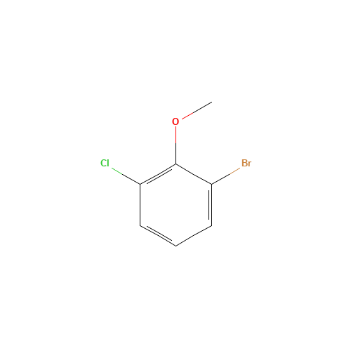 174913-10-1 1-bromo-3-chloro-2-methoxybenzene chemical structure
