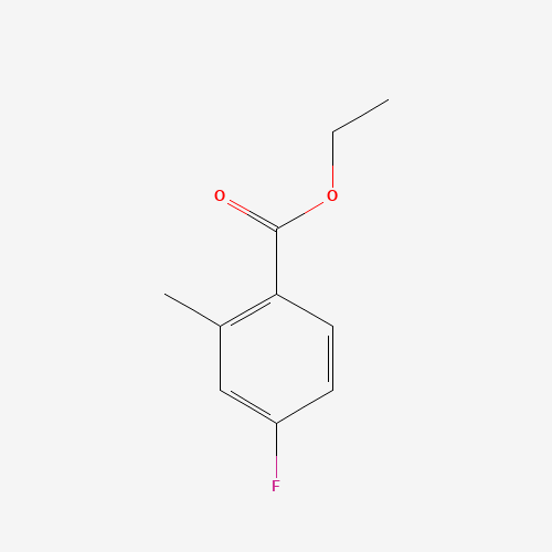 167758-88-5 ethyl 4-fluoro-2-methylbenzoate chemical structure