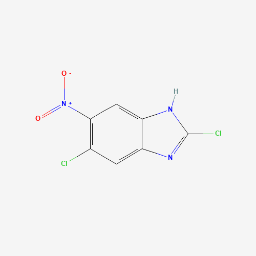 155596-79-5 2,6-dichloro-5-nitro-1H-benzimidazole chemical structure