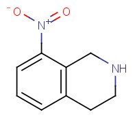 791040-11-4 8-nitro-1,2,3,4-tetrahydroisoquinoline chemical structure