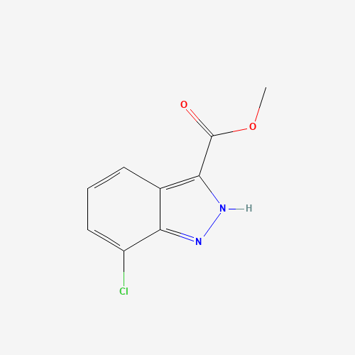 885278-56-8 methyl 7-chloro-2H-indazole-3-carboxylate chemical structure