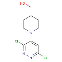 1349874-35-6 [1-(3,6-dichloropyridazin-4-yl)piperidin-4-yl]methanol chemical structure