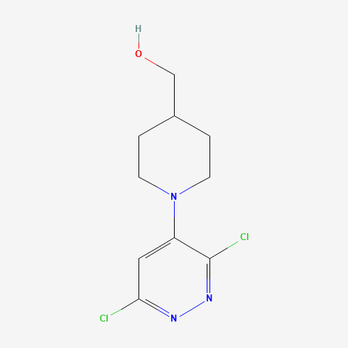 1349874-35-6 [1-(3,6-dichloropyridazin-4-yl)piperidin-4-yl]methanol chemical structure