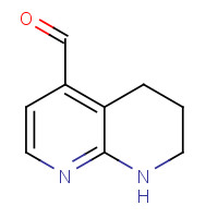 1247948-16-8 5,6,7,8-tetrahydro-1,8-naphthyridine-4-carbaldehyde chemical structure