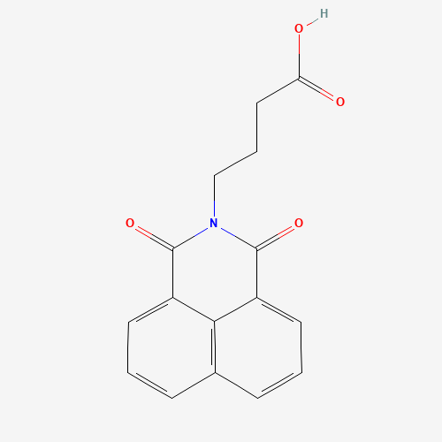 88909-96-0 4-(1,3-dioxobenzo[de]isoquinolin-2-yl)butanoic acid chemical structure
