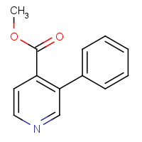 850162-87-7 methyl 3-phenylpyridine-4-carboxylate chemical structure