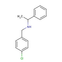 13541-49-6 N-[(4-chlorophenyl)methyl]-1-phenylethanamine chemical structure