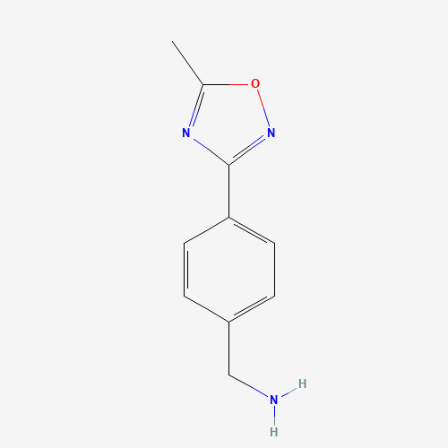 932742-86-4 [4-(5-methyl-1,2,4-oxadiazol-3-yl)phenyl]methanamine chemical structure