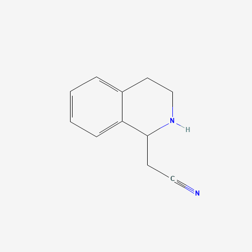 111599-07-6 2-(1,2,3,4-tetrahydroisoquinolin-1-yl)acetonitrile chemical structure