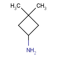 123788-48-7 3,3-dimethylcyclobutan-1-amine chemical structure